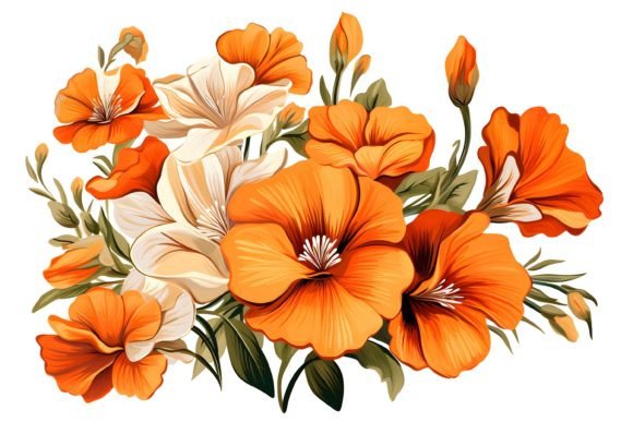 Flower Arrangement Illustration: A Versatile Design Asset
