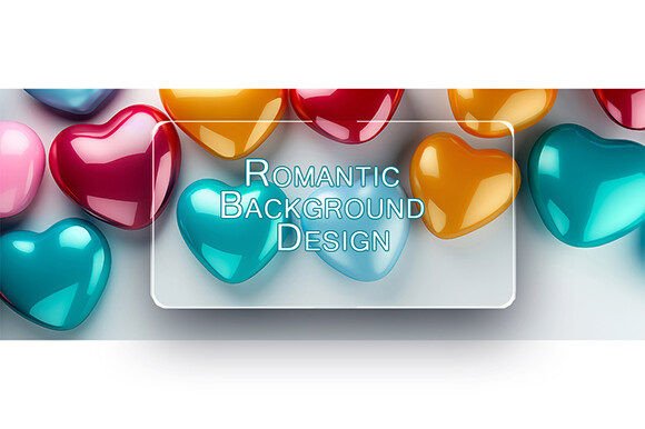 Romantic Background Design