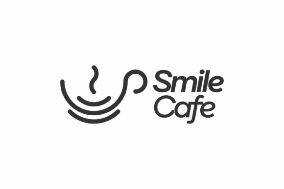 Smile Cafe Logo Design