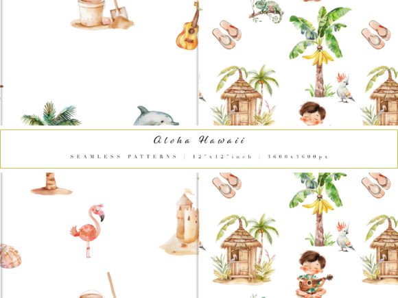 Unlocking Creativity with the Nursery Aloha Digital Paper Set