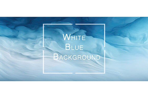 Unlocking the Versatility of White Blue Background Assets