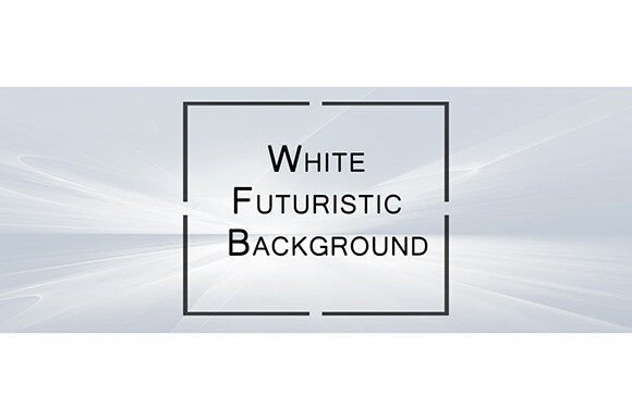 White Futuristic Background for Modern Design